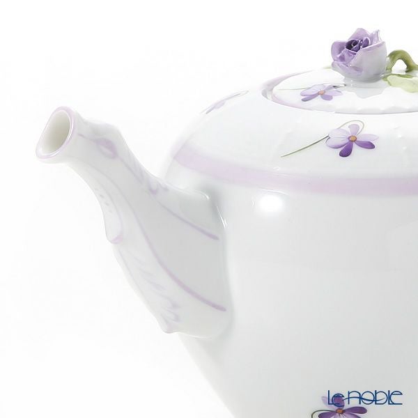 ヘレンド バイオレット（ライラック） VIOLETL 00608-0-09 ティーポット ローズ 400ml