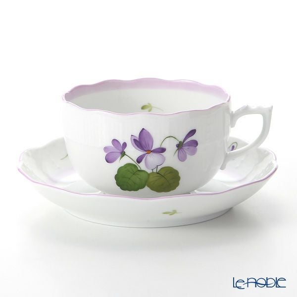 ヘレンド (HEREND) バイオレット（ライラック） VIOLETL 00724-0-00 ティーカップ＆ソーサー 200ml