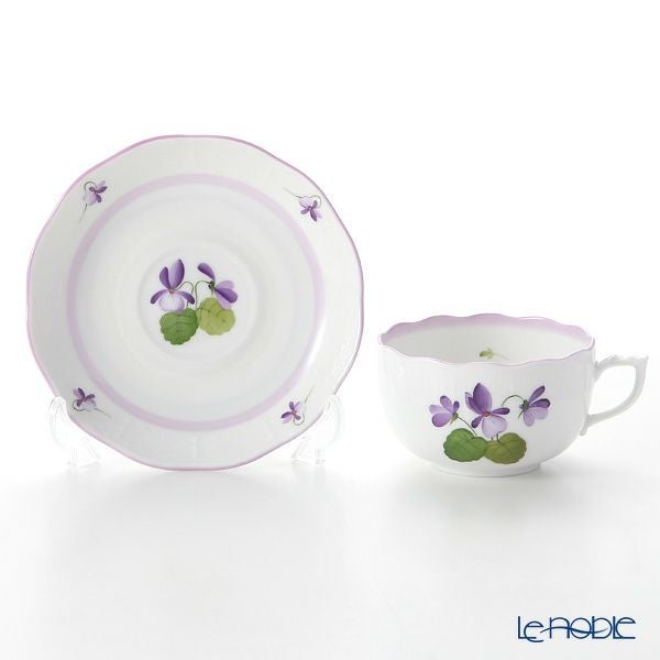 ヘレンド (HEREND) バイオレット（ライラック） VIOLETL 00724-0-00 ティーカップ＆ソーサー 200ml