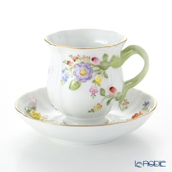 ヘレンド フローラル CD-X1 04228-0-66 ティーカップ＆ソーサー