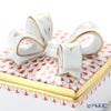 ヘレンド BVH-3-OR 06097-0-07 リボンボックス レッド 6.5cm
