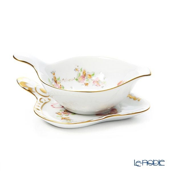 ヘレンド エデン・ローズドラジェ EDENP 02452-0-00 ティーストレーナ／トレイ