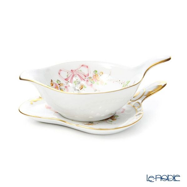 ヘレンド エデン・ローズドラジェ EDENP 02452-0-00 ティーストレーナ／トレイ