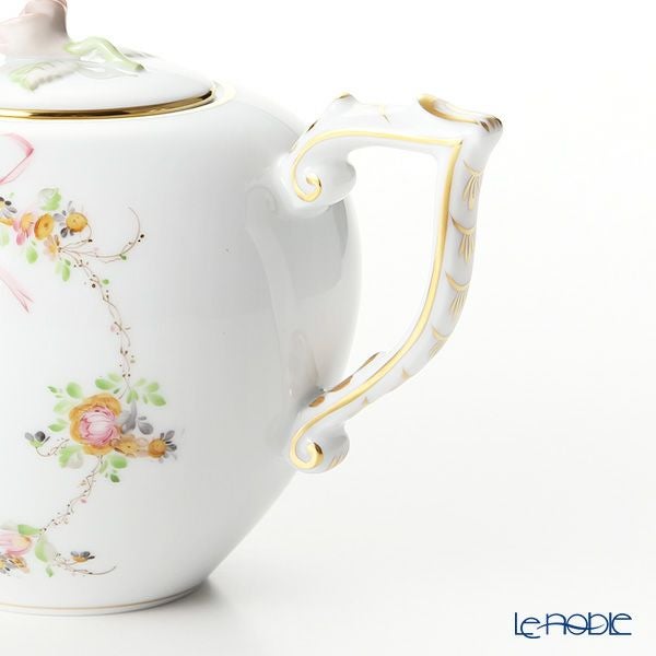 ヘレンド エデン・ローズドラジェ EDENP 20606-0-09 ティーポット（ローズ） 800ml