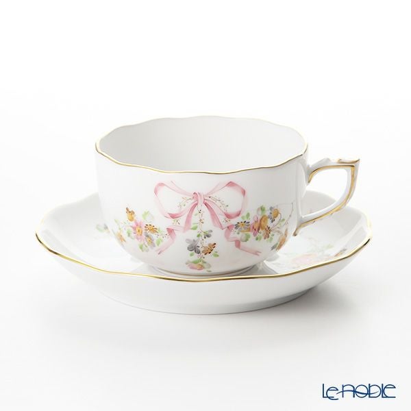 ヘレンド (HEREND) エデン・ローズドラジェ EDENP 20724-0-00 ティーカップ＆ソーサー 200ml