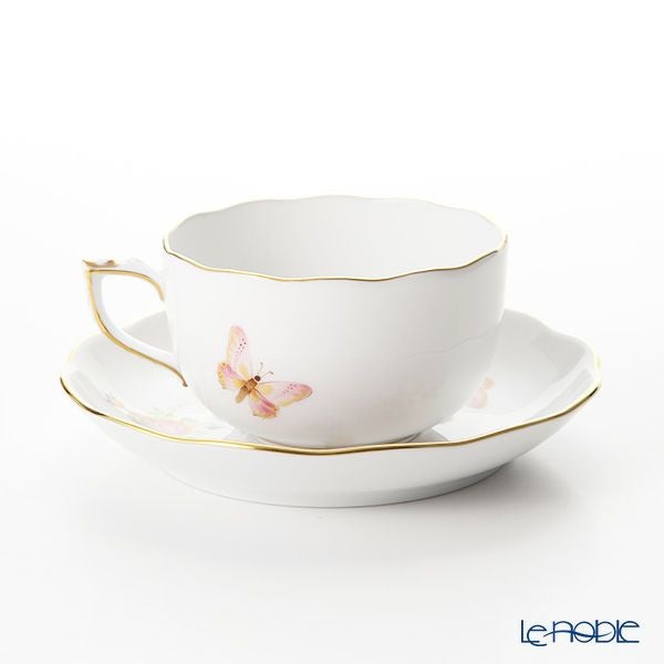 ヘレンド (HEREND) エデン・ローズドラジェ EDENP 20724-0-00 ティーカップ＆ソーサー 200ml