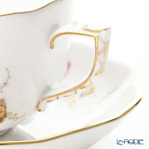 ヘレンド (HEREND) エデン・ローズドラジェ EDENP 20724-0-00 ティーカップ＆ソーサー 200ml