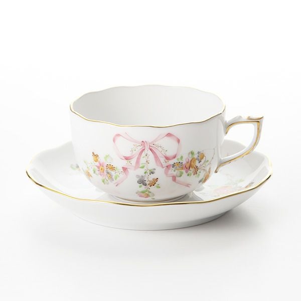 ヘレンド (HEREND) エデン・ローズドラジェ EDENP 20724-0-00 ティーカップ＆ソーサー 200ml