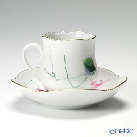 マイセン（Meissen） パープル菊 610710／23582 コーヒーカップ＆ソーサー 150ml