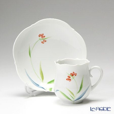 マイセン（Meissen） 野の花 612701／23582 コーヒーカップ＆ソーサー 150ml