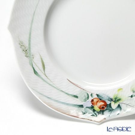 マイセン（Meissen） 森の声 614501／29470／01 プレート 19cm Motiv No.1 クランベリー