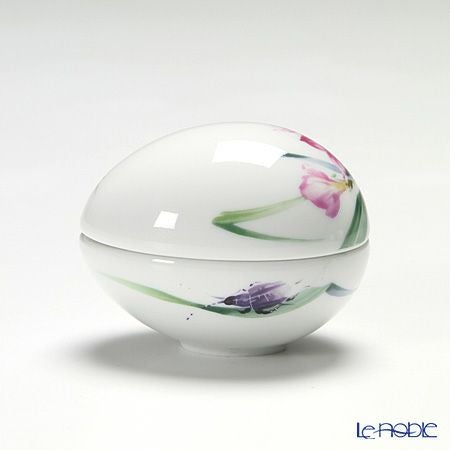 マイセン（Meissen） 森の声 614501／52280 タマゴ型ボックス 5cm