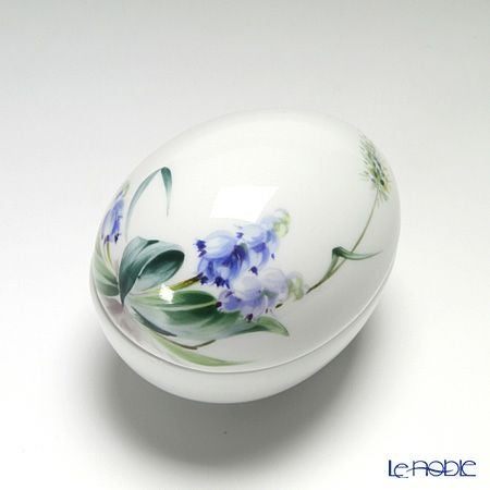 マイセン（Meissen） 森の声 614501／52281 タマゴ型ボックス 6.5cm