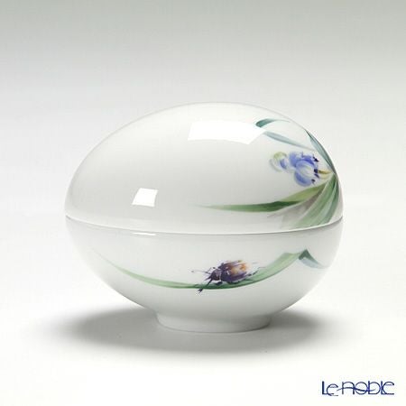 マイセン（Meissen） 森の声 614501／52281 タマゴ型ボックス 6.5cm