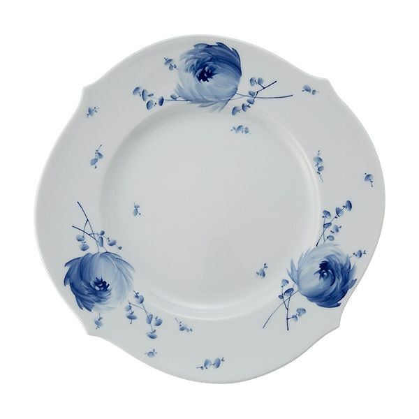 MEISSEN マイセン 大皿 オーバルプレート ブルーフラワー 双剣マーク