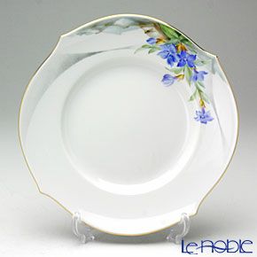 マイセンアルペンフローラ　プレート2枚セット マイセン（Meissen） アルペンフローラ 616090／28470／02 プレート