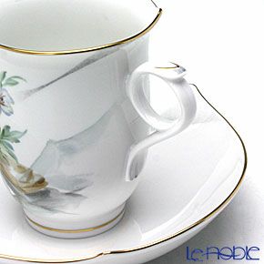 マイセン（Meissen） アルペンフローラ 616090／28582 コーヒーカップ＆ソーサー 180ml Motiv No.3 ゼラニウム