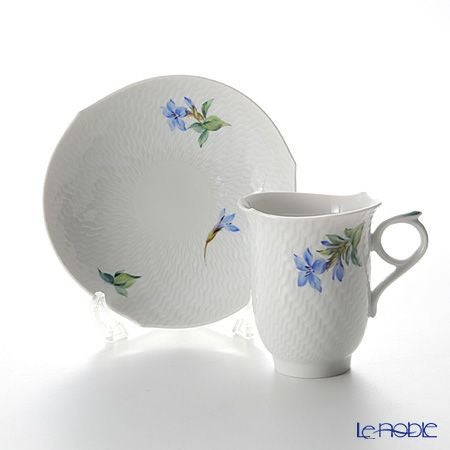 マイセン（Meissen） アルペンフローラ 616101／29582／01 コーヒーカップ＆ソーサー 180ml Motiv No1 つりがね草