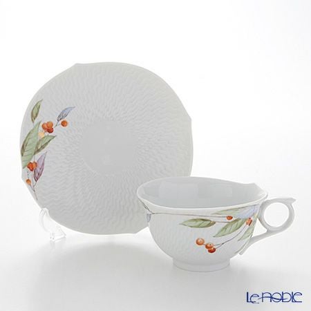 マイセン（Meissen） ゴールデンベリー 619101／29633 ティーカップ＆ソーサー 170ml