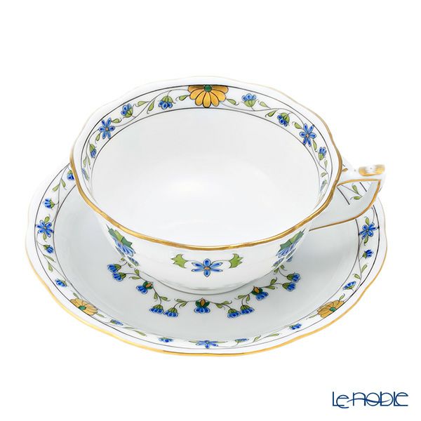 ヘレンド LHTBW ティーカップ＆ソーサー（ロウ） 00734-0-00