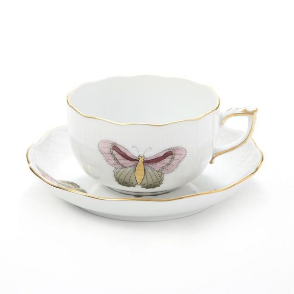 ヘレンド パステルヴィクトリア VICTP2 00724-0-00（パピヨン） ティーカップ＆ソーサー 200ml