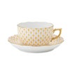 ヘレンド (HEREND) エカイユ イエロー VHJ ティーカップ＆ソーサー 200ml 20724-0-00