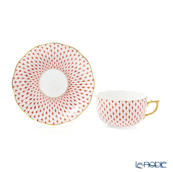 ヘレンド エカイユレッド VH 20724-0-00 ティーカップ＆ソーサー 200ml