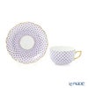 ヘレンド (HEREND) エカイユライラック VHL 20724-0-00 ティーカップ＆ソーサー 200ml