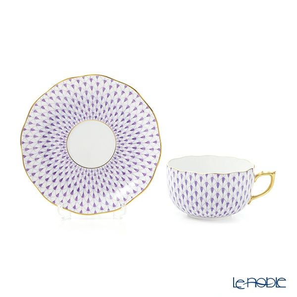 ヘレンド (HEREND) エカイユライラック VHL 20724-0-00 ティーカップ＆ソーサー 200ml