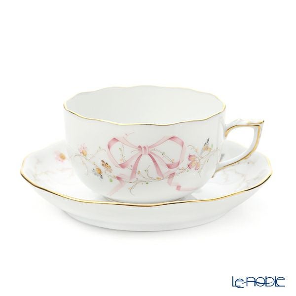 ヘレンド (HEREND) エデンピンク シンプル EDENSP-2 20724-0-00 ティーカップ＆ソーサー 200ml