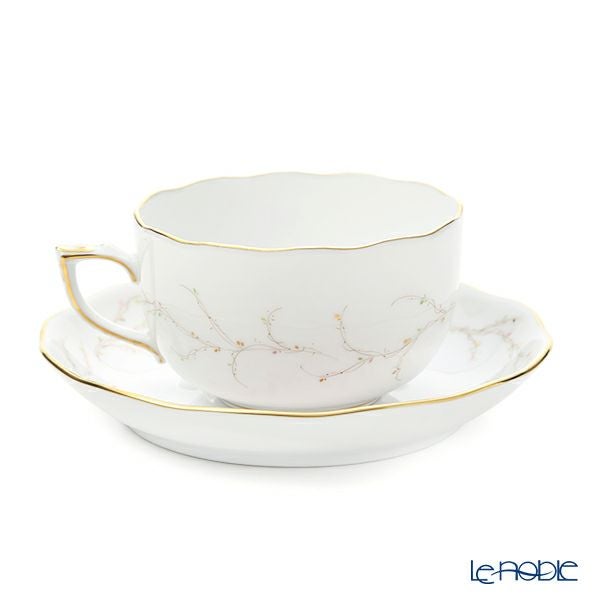 ヘレンド (HEREND) エデンピンク シンプル EDENSP-2 20724-0-00 ティーカップ＆ソーサー 200ml