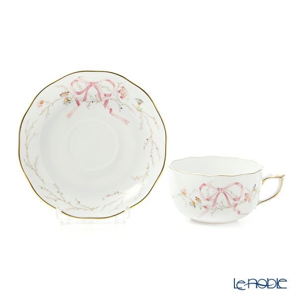ヘレンド (HEREND) エデンピンク シンプル EDENSP-2 20724-0-00 ティーカップ＆ソーサー 200ml