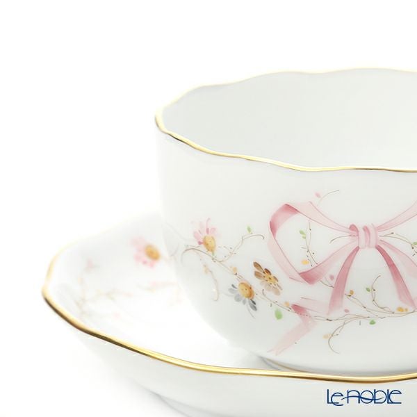 ヘレンド (HEREND) エデンピンク シンプル EDENSP-2 20724-0-00 ティーカップ＆ソーサー 200ml