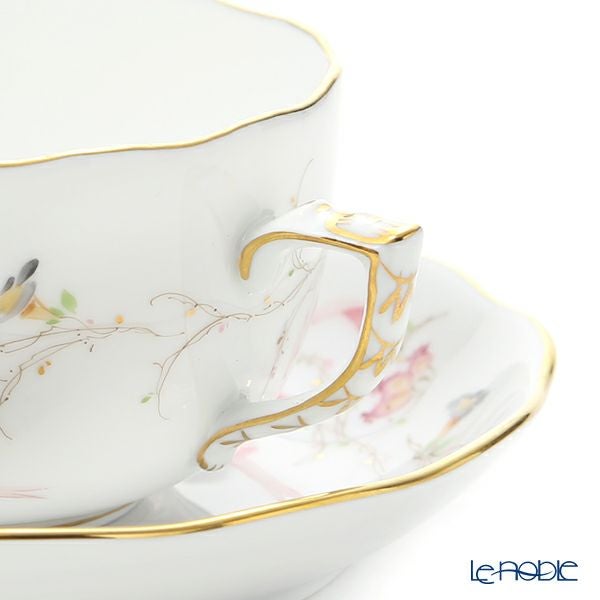 ヘレンド (HEREND) エデンピンク シンプル EDENSP-2 20724-0-00 ティーカップ＆ソーサー 200ml