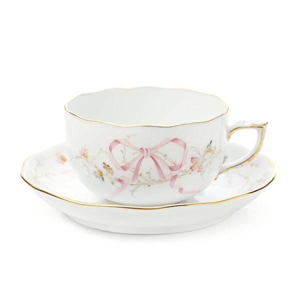 ヘレンド (HEREND) エデンピンク シンプル EDENSP-2 20724-0-00 ティーカップ＆ソーサー 200ml