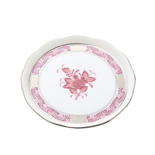 ヘレンド (HEREND) アポニーモーヴプラチナ AP2-PT 00341-0-00 コースター10cm