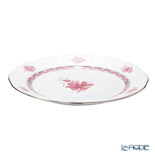 ヘレンド アポニーモーヴプラチナ AP2-PT プレート 25cm 00524-0-00