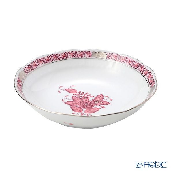 ヘレンド アポニーモーヴプラチナ AP2-PT 00704-1-00 フルーツボウル 13.5cm