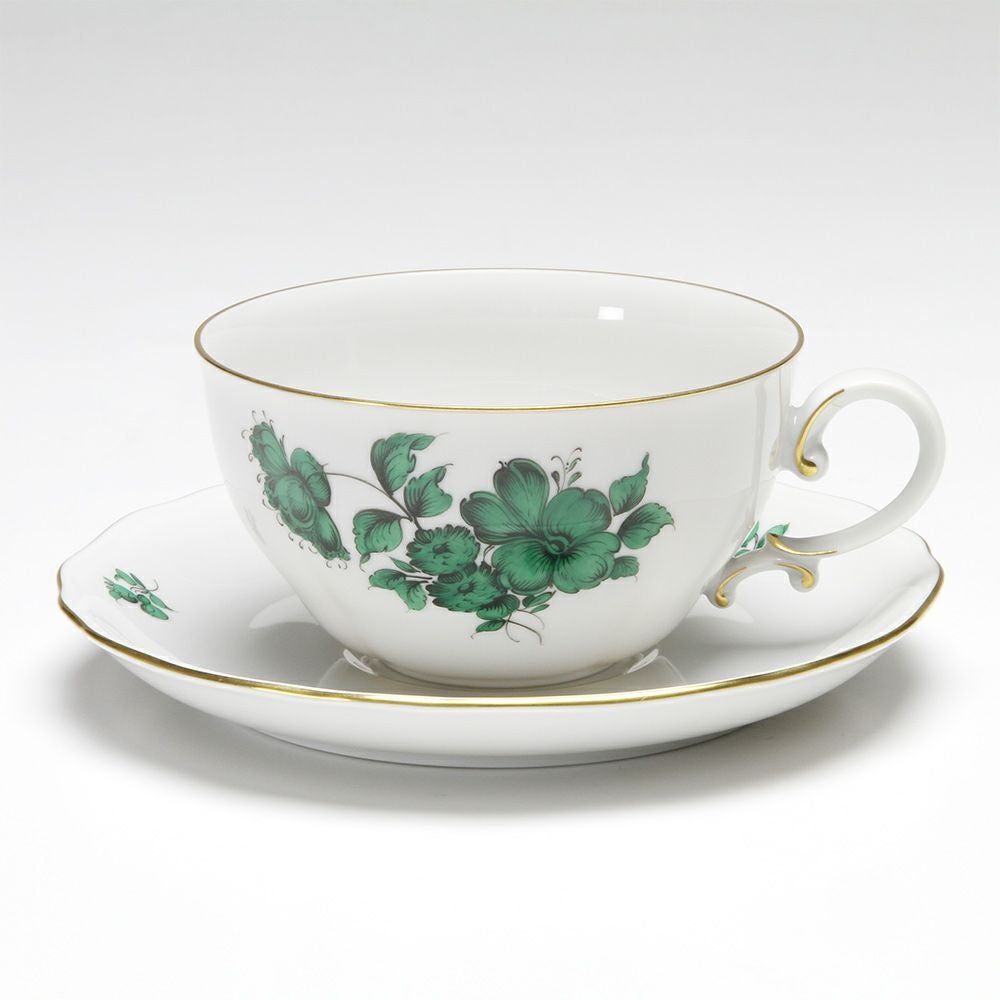 アウガルテン（AUGARTEN） マリアテレジア（5098F） スミレ ティーカップ＆ソーサー 250ml（062）