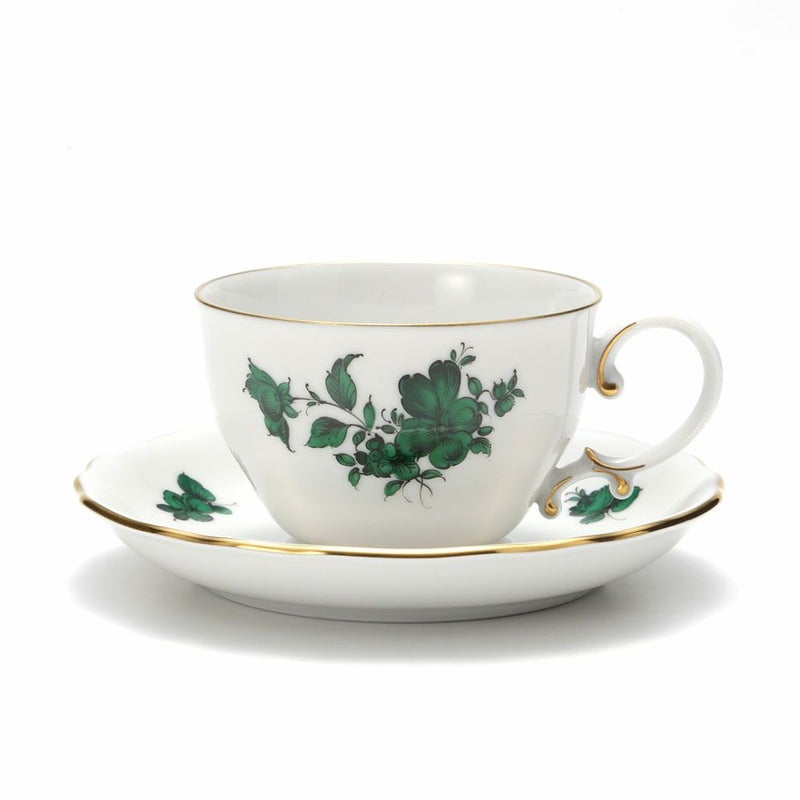 アウガルテン（AUGARTEN） マリアテレジア（5098F） スミレ モカカップ＆ソーサー 100ml（062）