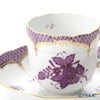 ヘレンド アポニーライラック ライラックスケール 00707-0-00 モカカップ＆ソーサー 150ml