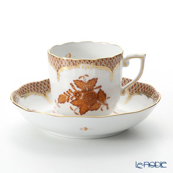 ヘレンド アポニーマロン マロンスケール 00707-0-00 モカカップ＆ソーサー 150ml