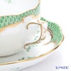ヘレンド (HEREND) アポニーグリーン グリーンスケール 00724-0-00 ティーカップ＆ソーサー 200ml