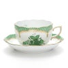 ヘレンド (HEREND) アポニーグリーン グリーンスケール 00724-0-00 ティーカップ＆ソーサー 200ml