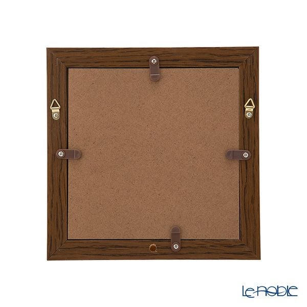 京七宝額（アートSHIPPO） 京都 竹林 額17×17cm オーク※額縁のデザインや色が入荷時期により多少異なる場合があります。※