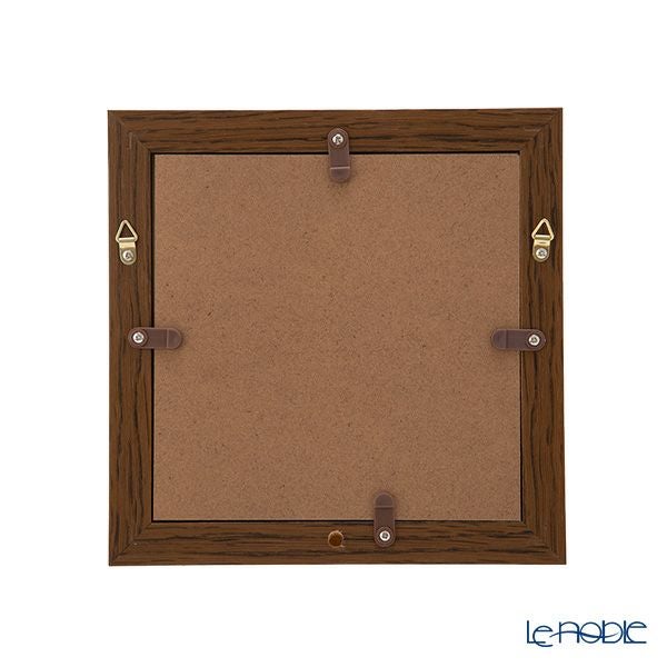 京七宝額（アートSHIPPO） 京都 千本鳥居 額17×17cm オーク※額縁のデザインや色が入荷時期により多少異なる場合があります。※