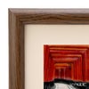 京七宝額（アートSHIPPO） 京都 千本鳥居 額17×17cm オーク※額縁のデザインや色が入荷時期により多少異なる場合があります。※