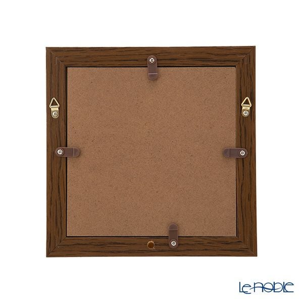 京七宝額（アートSHIPPO） 京都 真如堂 額17×17cm オーク※額縁のデザインや色が入荷時期により多少異なる場合があります。※