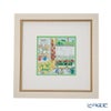 京七宝額（アートSHIPPO） カントリーキッチン 額25.5×25.5cm アイボリーゴールド※額縁のデザインや色が入荷時期により多少異なる場合があります。※