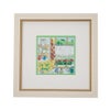 京七宝額（アートSHIPPO） カントリーキッチン 額25.5×25.5cm アイボリーゴールド※額縁のデザインや色が入荷時期により多少異なる場合があります。※